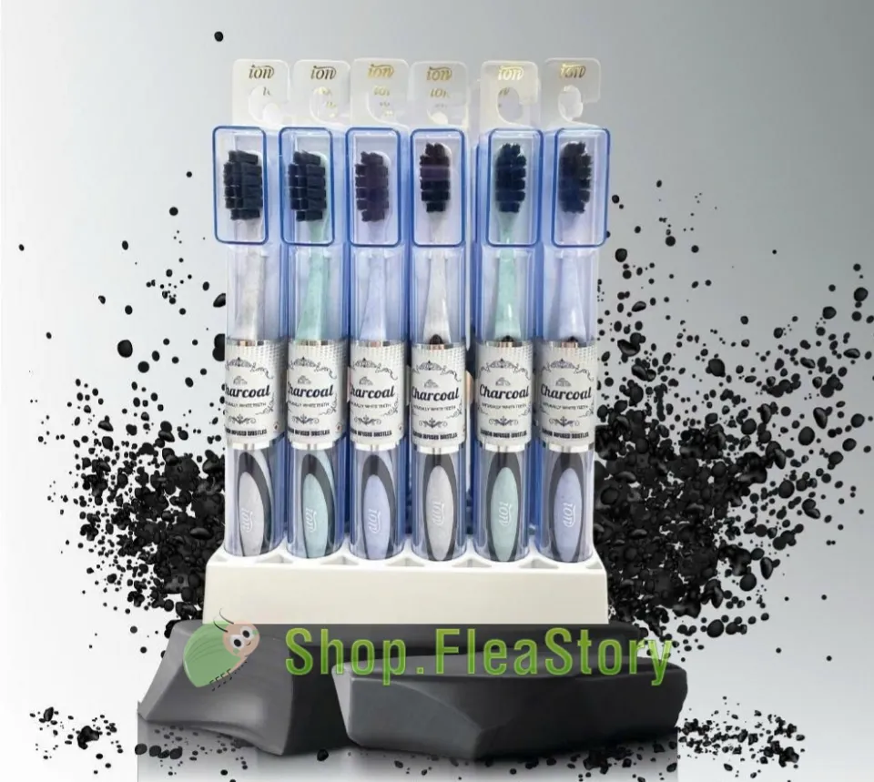 bàn chải ion charcoal 1 bàn chải ion charcoal 1