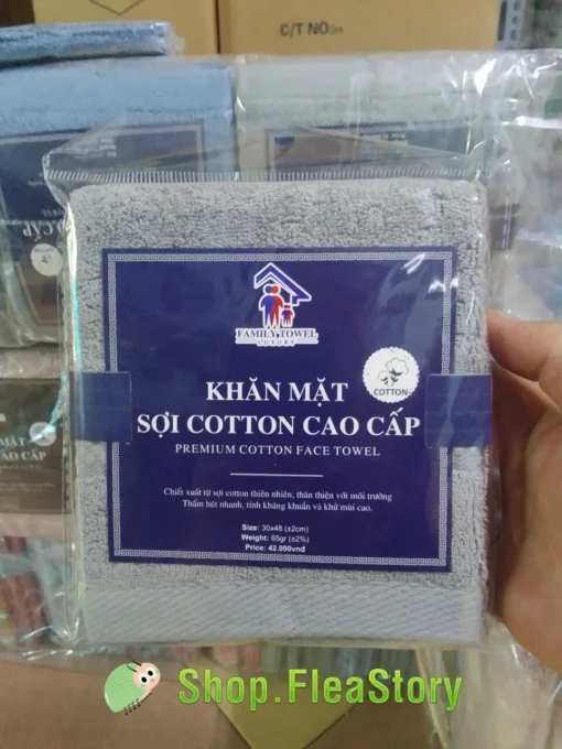 khăn cotton family towel 2