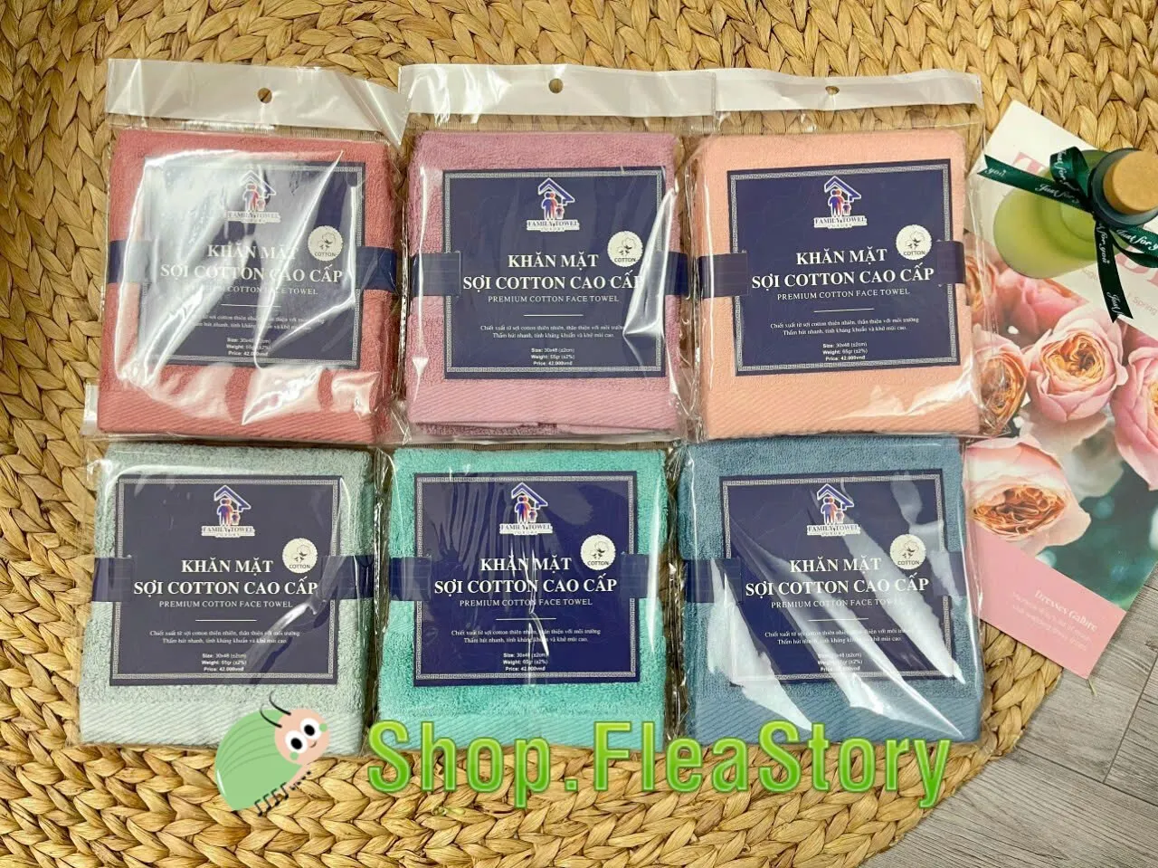 khăn cotton family towel 5 khăn cotton family towel 5