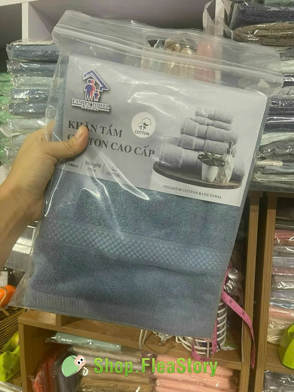 khăn tắm family towel 1