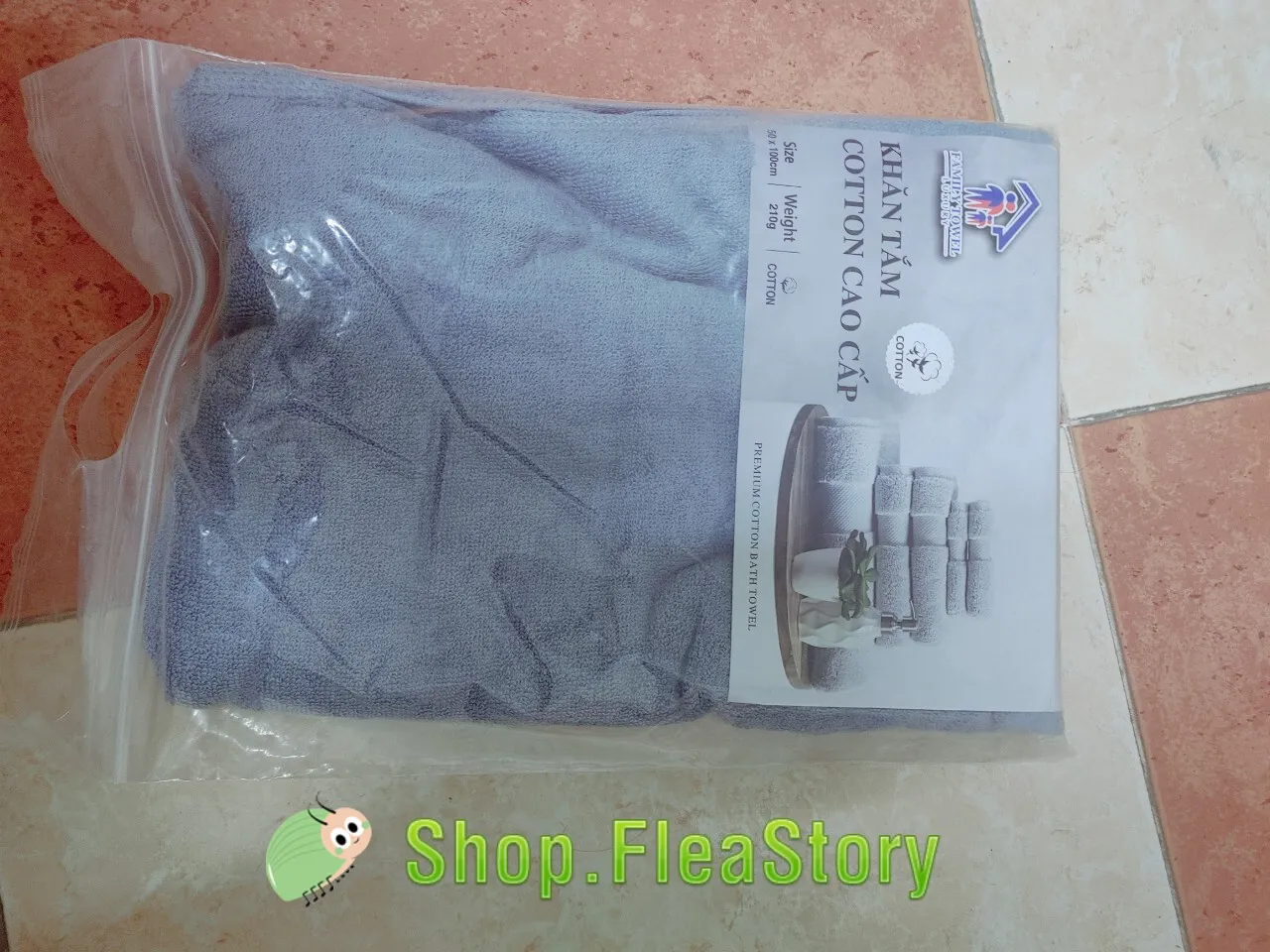 khăn tắm family towel 2