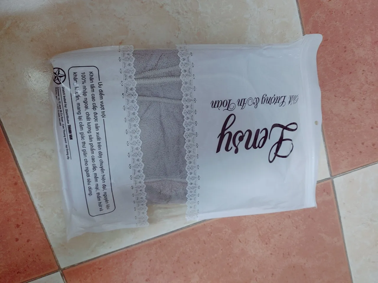 Khăn gội đầu Lensy Siêu Thấm Hút