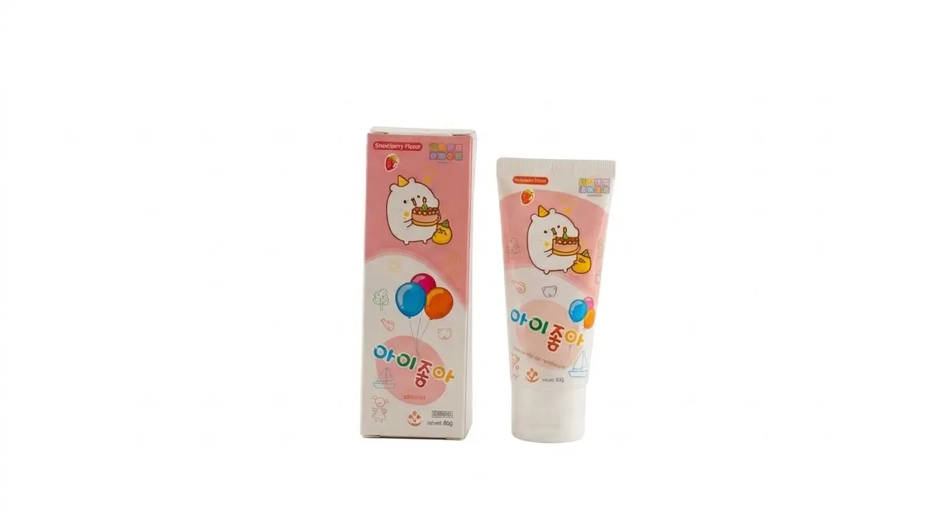 Kem Đánh Răng Trẻ Em Pipi Hàn Quốc - Ngừa Sâu Răng, An Toàn - Ảnh 4
