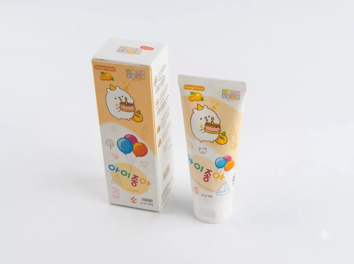 Kem Đánh Răng Trẻ Em Pipi Hàn Quốc - Ngừa Sâu Răng, An Toàn - Ảnh 6