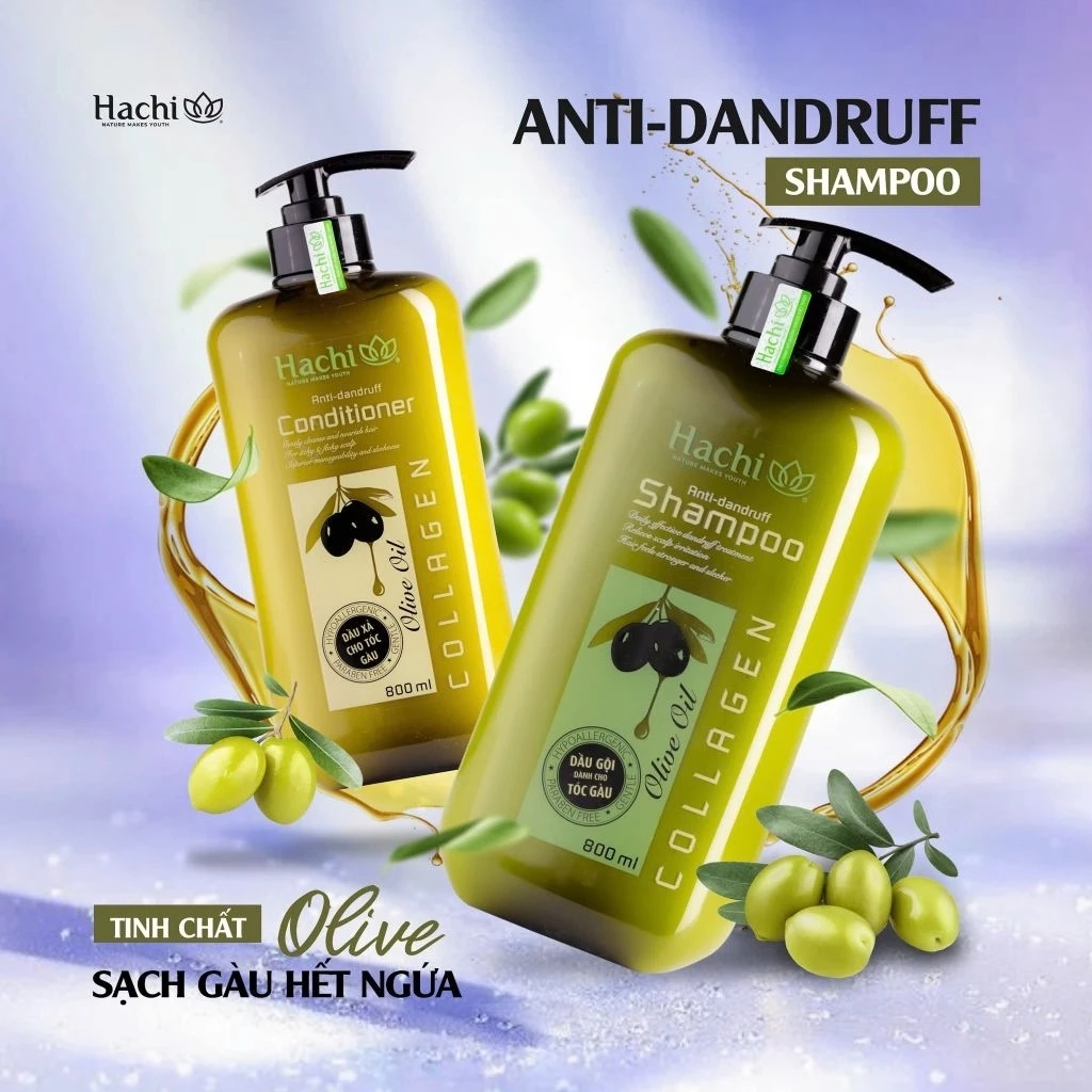 olive sạch gàu hết ngứa 1