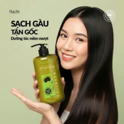 Dầu gội Trị Gàu Hachi Olive